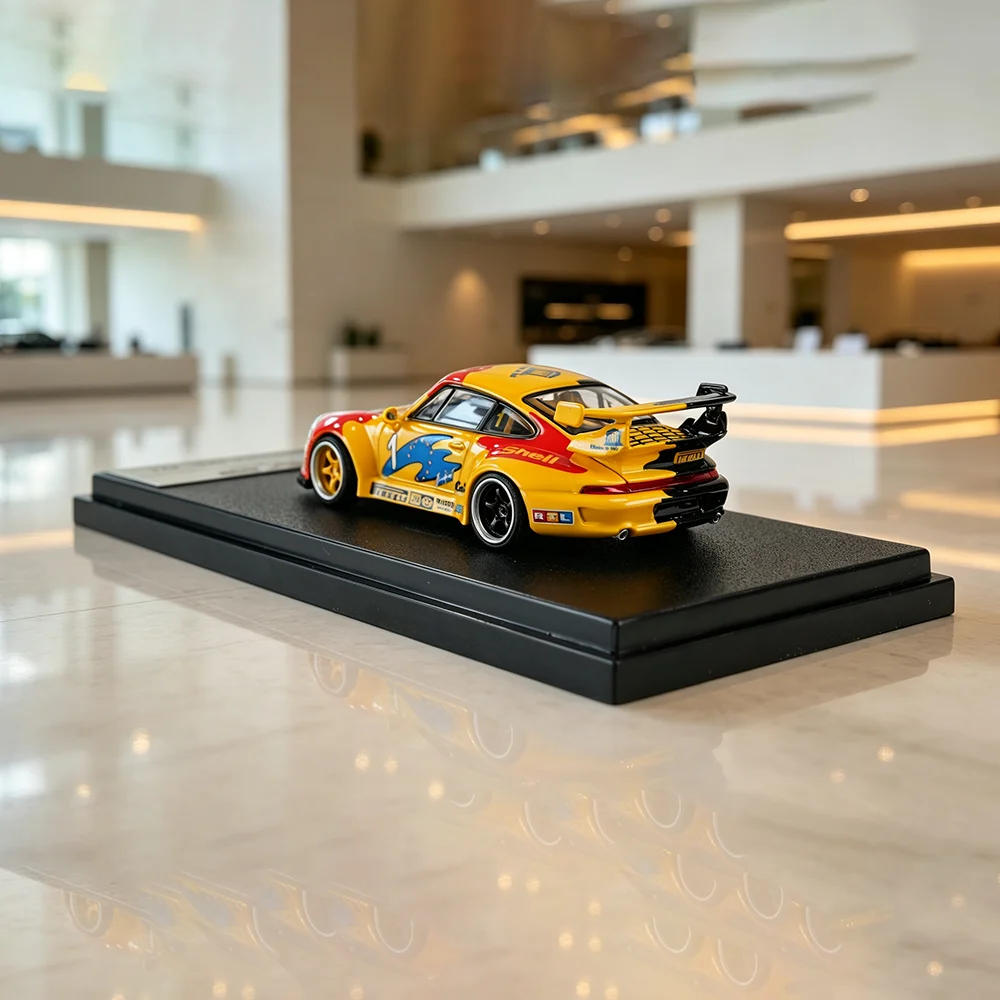 Rare Edition 1:64 Scale Car Model RWB 993 Mini Detailed Diecast Collectible Ornament Ideal Surprise Holiday Gift