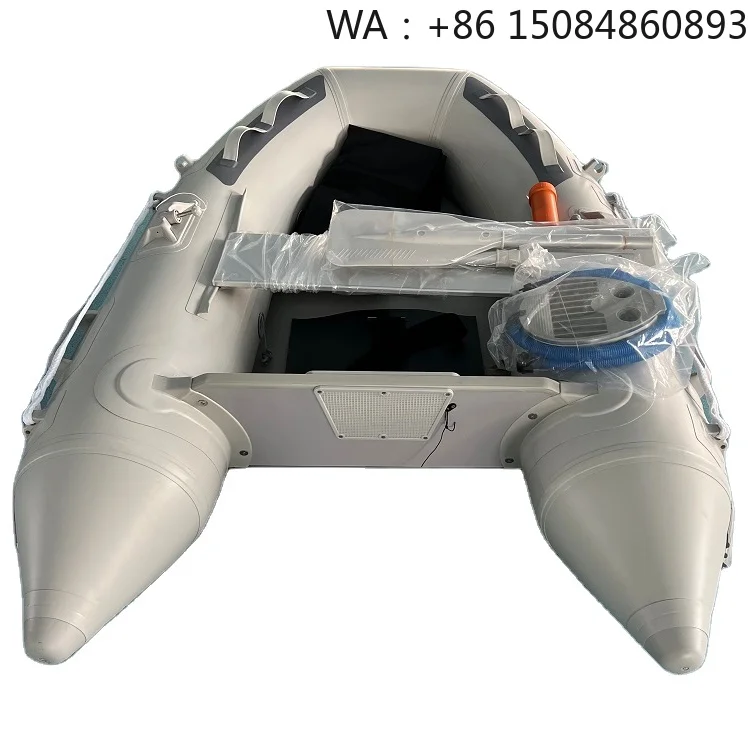 2025 Affordable Double Seat Inflatable Fishing Yacht, Stable Power Component Lightweight Design For Outdoor Water Sport Use