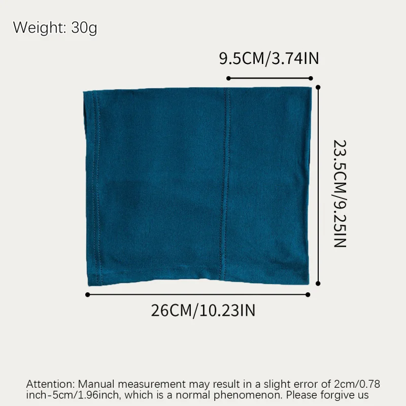 보풀 없음, 색바램 없음, 다채로운 연기 파이프 캡 단색 순수 바닥 후드 면 스카프 여성용 신축성 통기성