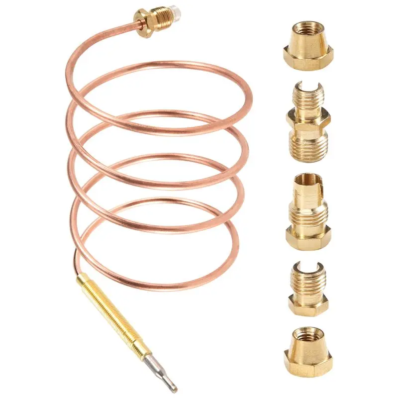 A77I 900 مم موقد غاز مجموعة الحرارية العالمية M6X0.75 مع المكسرات المسكوبة (خمسة) استبدال الحرارية