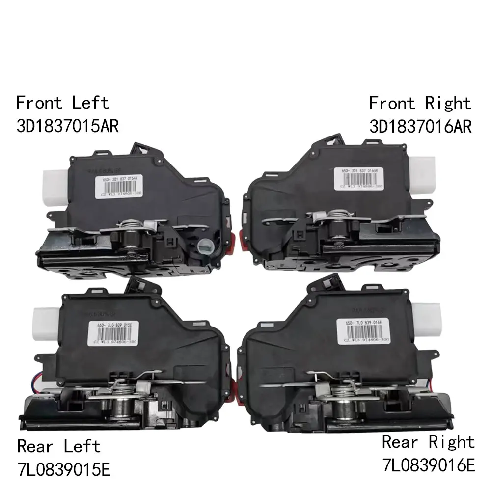 Door Lock Actuator 3D1837015AR 3D1837016AR 7L0839015E 7L0839016E For Skoda Octavia Fabia VW Golf Touareg  Jetta Touran
