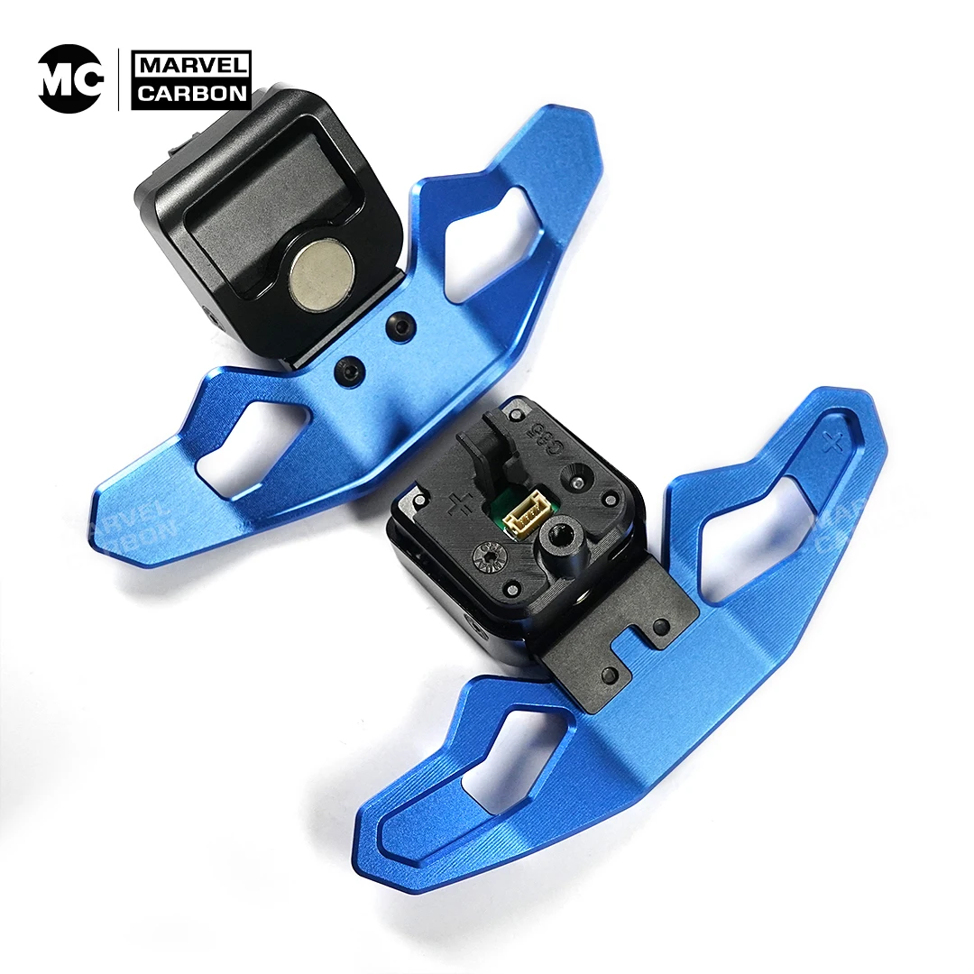 MC Aluminum Alloy Magnetic Paddle Shifter For lamborghini Urus Steering Wheel Shift Paddle Crisp Clicking Sound Rapid Rebound