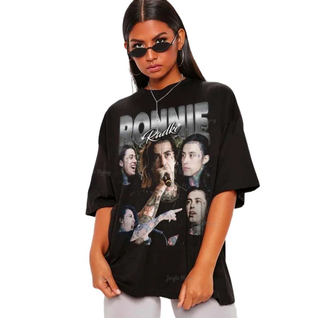 Футболка Ronnie Radke, толстовка Ronnie Radke Fan, металлическая хипстерская футболка в стиле Харадзюку