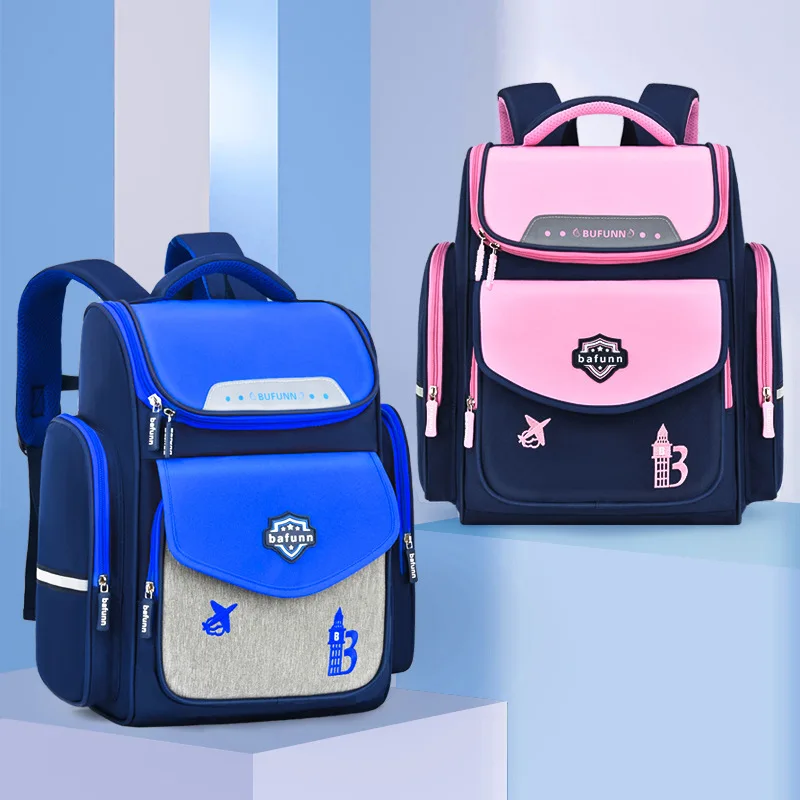 Spine-Protecting Load-Reducing Backpack for Kids,Ergonomic School Travel Bag Comfortable Shoulder Straps for Boys Girls