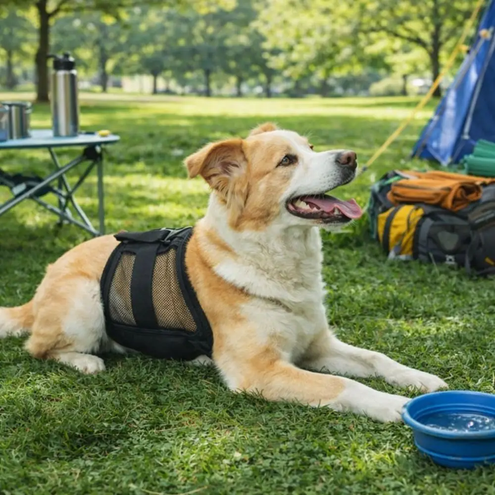 

Breathable Mesh Dog Physiological Pants Washable Reusable Pet Underwear Anti-Harassment Politeness Belt All Seasons Use