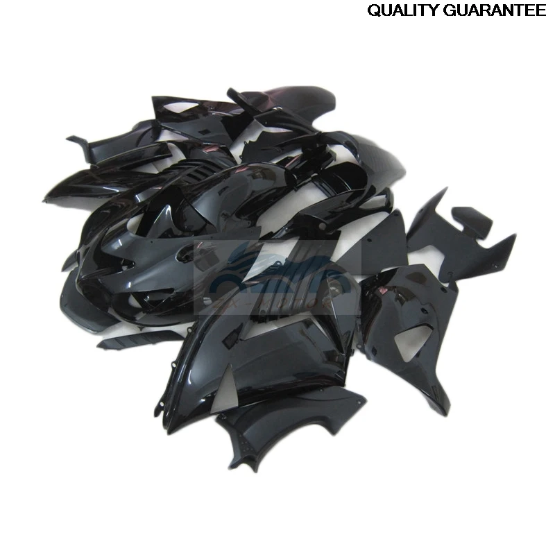 

Injection Free Custom Fairings Kits Fit For Kawasaki ZX14R 2006 2007 2008 Black zx14r 06 07 08 Motorcycle fairing HJ23