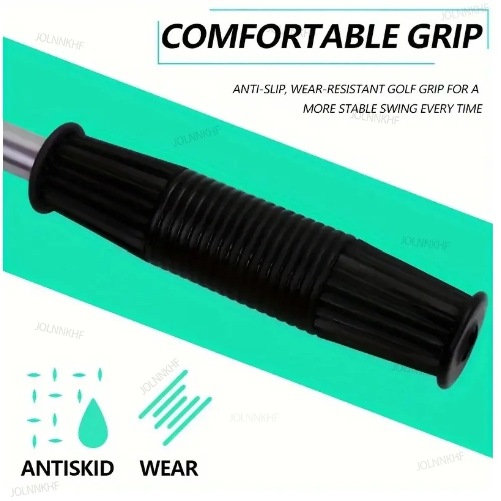 Golf Ball Retriever for Water Telescopic Pick up Stick Stainless Steel Shaft With Automatic Locking Scoop Anti-Slip Grip Handle