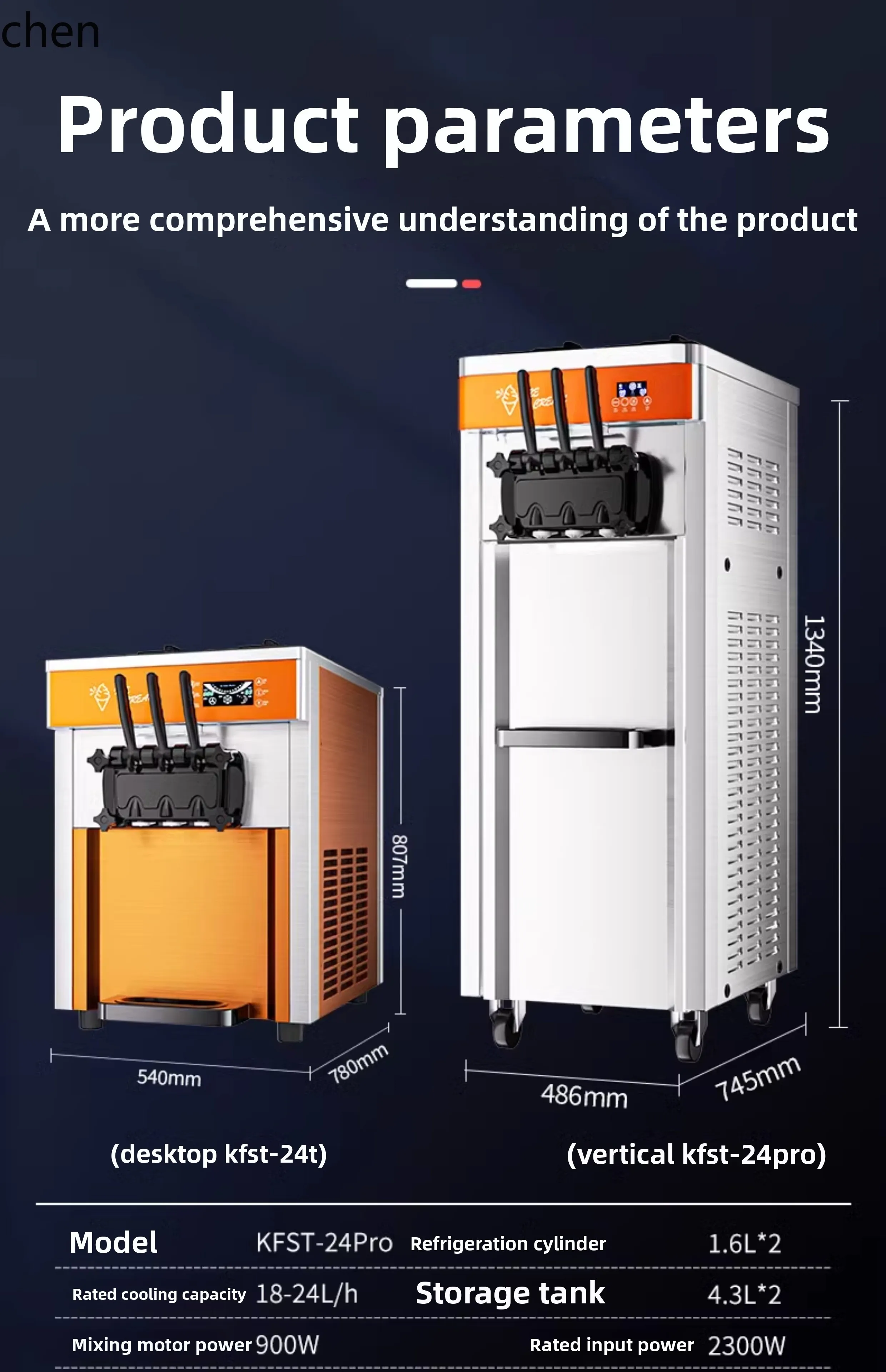 ZML ice cream machine commercial automatic no-cleaning vertical ice cream machine stall ice cream machine