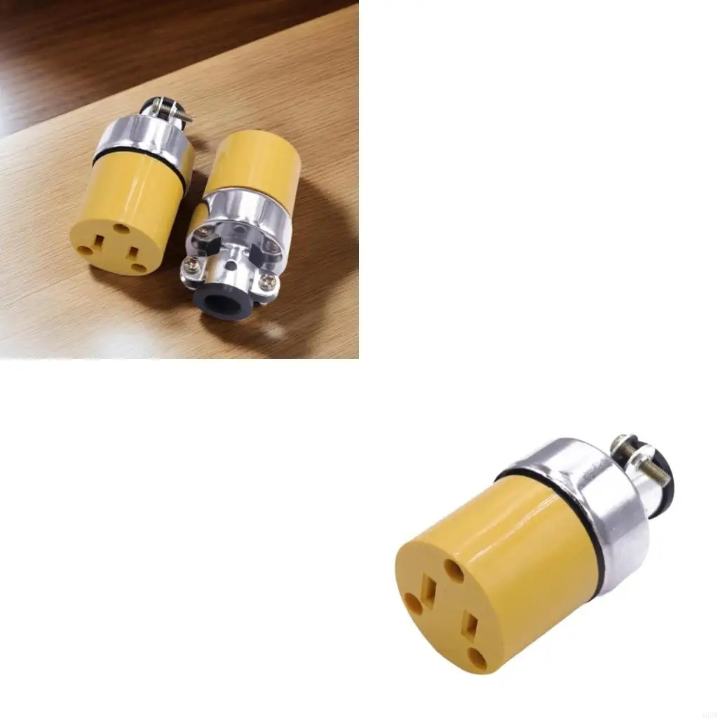 462E Male Female 15A NEMA L5-15P L5-15R Wiring Lock Connectors US Industry Plug Socket