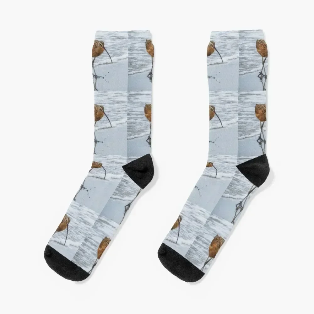 

Long Billed Curlew Socks luxury funny gift moving stockings man Socks Women's Men's