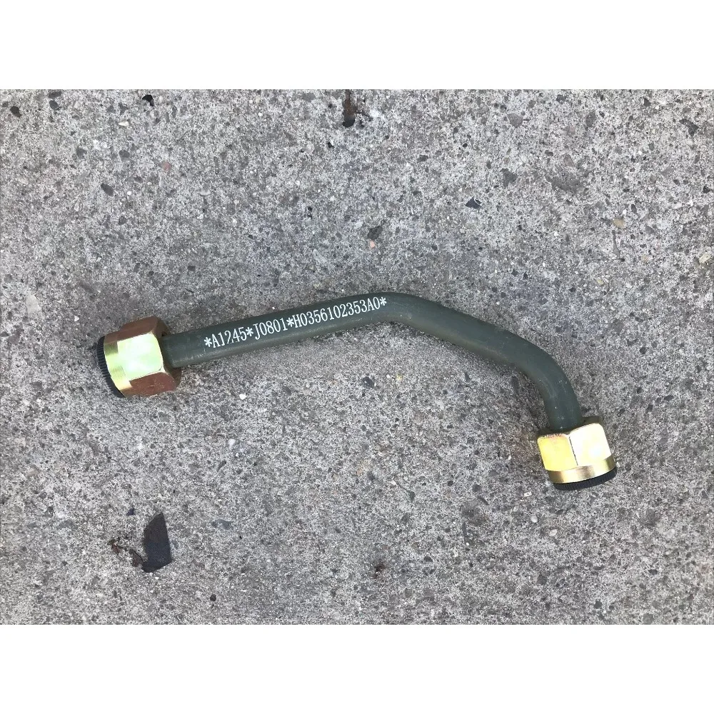 For Foton for Daimler for AUMAN ETX GTL EST Truck Brake Cylinder Steel Pipe Air Chamber Brake Bend Pipe Genuine H0356102353A0