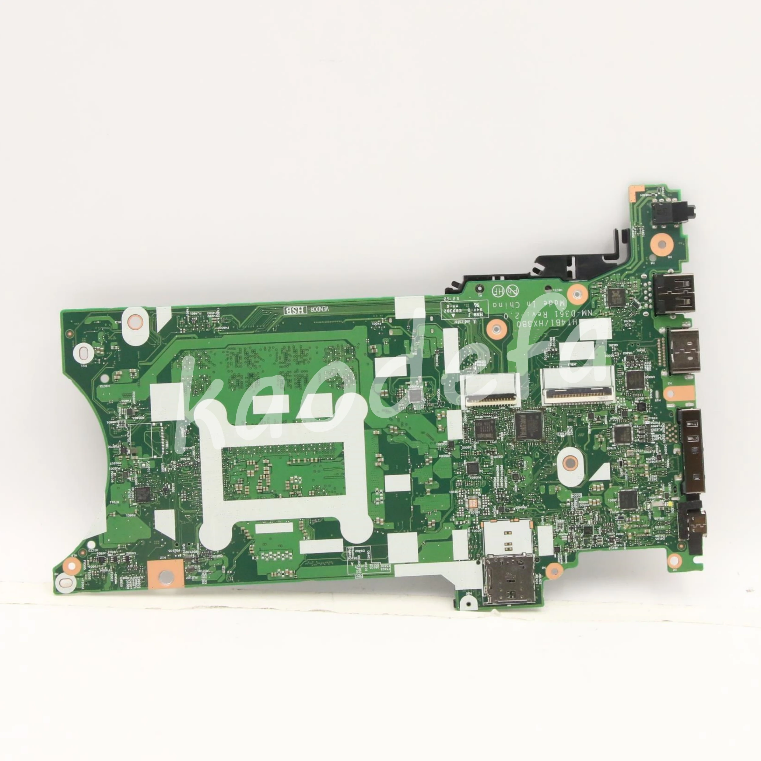 NM-D361/NM-D362 For Lenovo X13 Gen 2/T14s Gen 2 Laptop Motherboard CPU: I5-1135G7 I7-1165G7 RAM: 8GB / 16GB / 32GB 100% Test OK