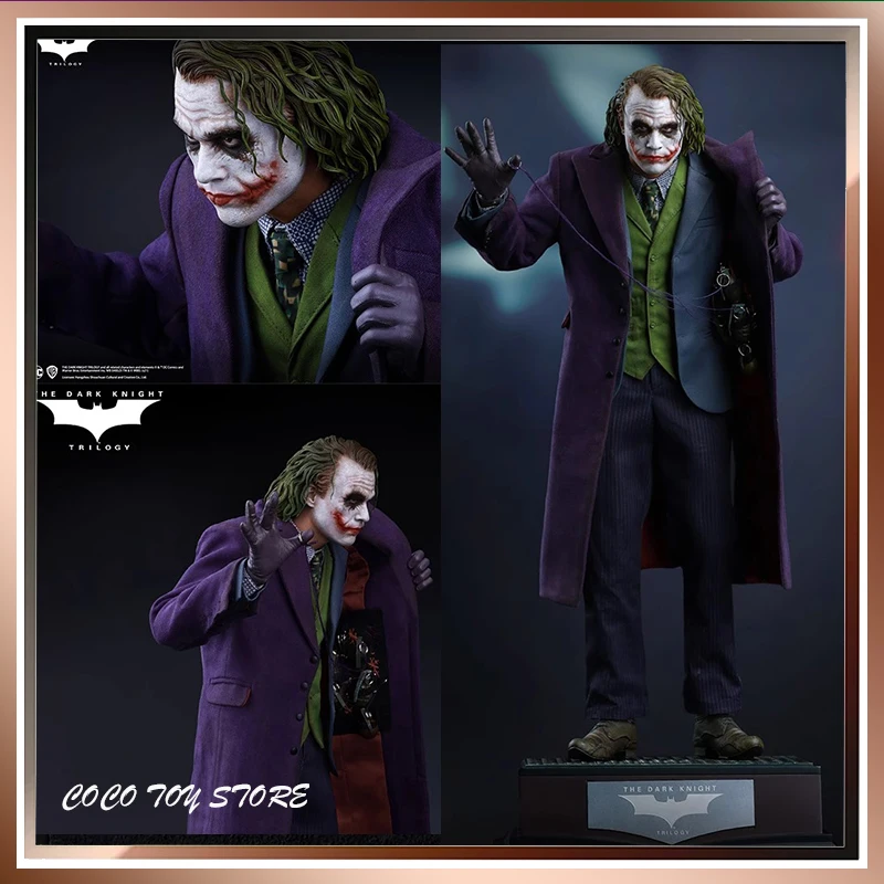 In Stock Queen Studios Inart QS Heath Ledger Clown Statue Hair Transplant Edition 1/4 Full-Body Collection Gift