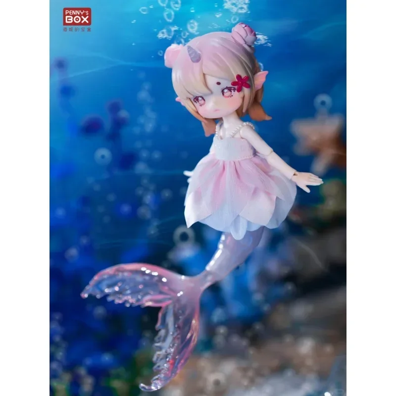 Anime Figure Toys Presente, Penny Box, Série de linguagem secreta, Ação bonito, Boneca, Penny Box, Obsu11, 1, 12BJD, Kawaii, 1, 12BJD