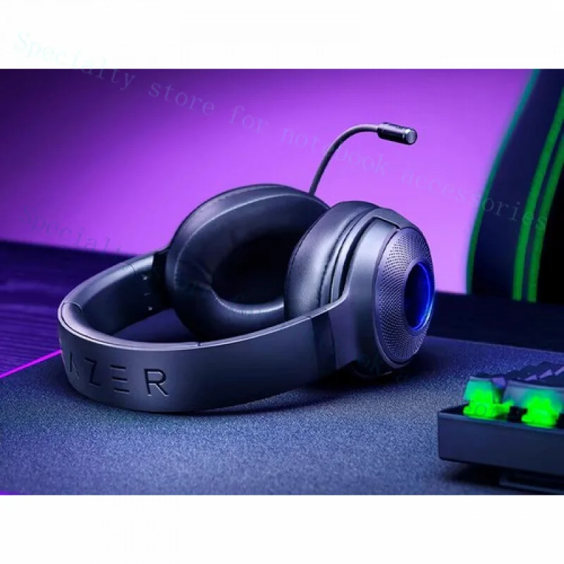 A++ أصلي لسماعات Razer Kraken V3 X 7.1 Gaming RGB Light USB الاحترافية ESPORTS #3