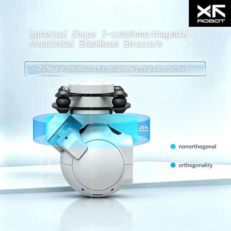 ALLXF D80N 40x zoom 4K full-color night vision HD aerial gimbal optical zoom camera NIR laser lighting AI-HDR 3-axis gimbal