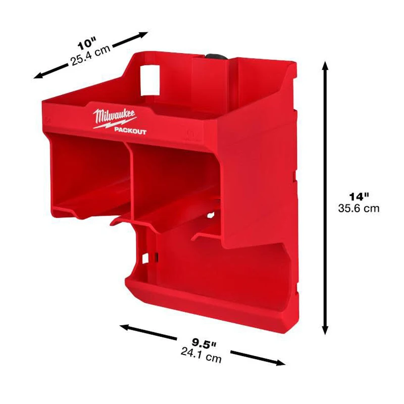 Milwaukee 48-22-8343 PACKOUT™ Tool Station Tool Storage Bit Impact Wrench Charger Spare Parts Convenient Style Tool Slot