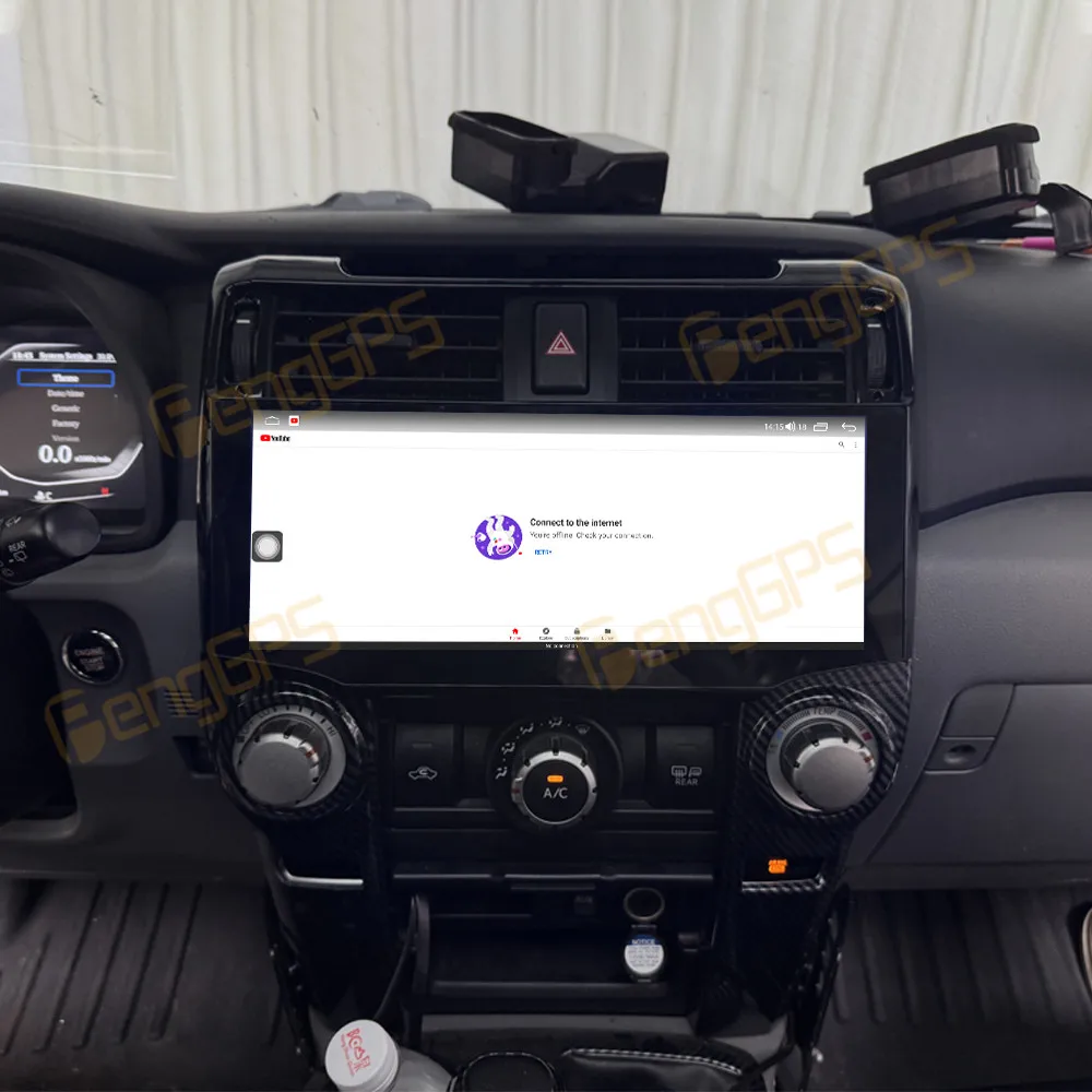 Car Accessories Radio For TOYOTA 4RUNNER 2010-2022 Android Auto GPS Navigation Multimedia Stereo Receiver Head Unit Offline Maps