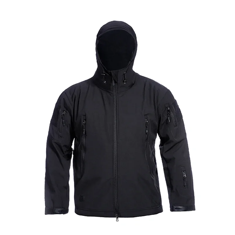 Hiking s Men Windproof Waterproof Fleece Coats Camping Trekking Hunting Climbing Outdoor Sports Tactical Clothing