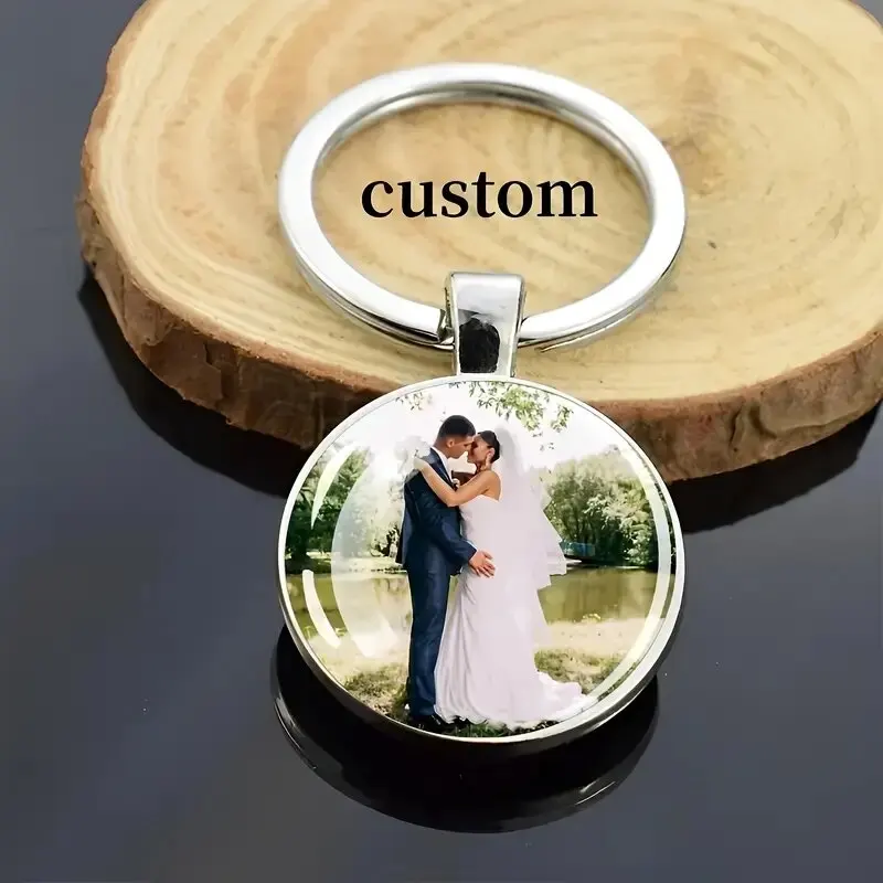 Pet Cat Key Chain Customized Promotional Gift For Customers From Pet Shop Owner Customized Cat Photos