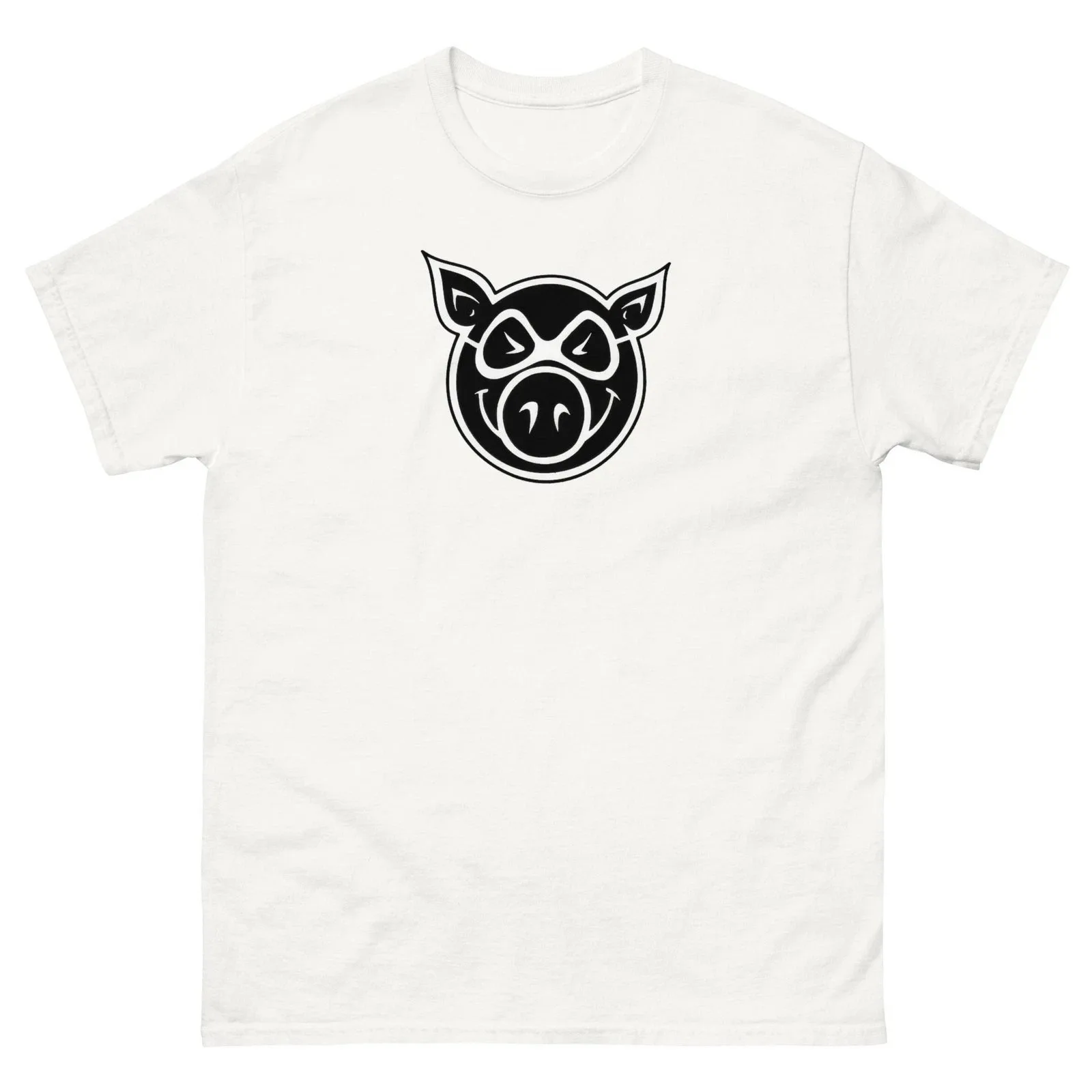New Pig Skateboard Wheels Logo T-shirt High-end Luxury Unisex Style Both of Men and Women