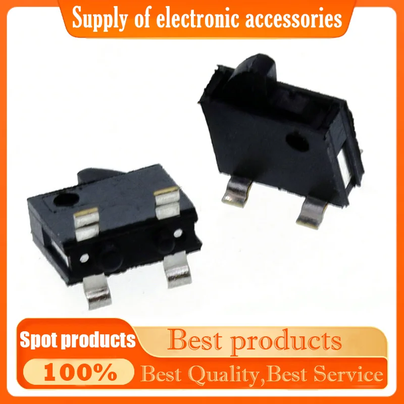 Limit switch KFC-V-308 with four legs for surface mount, used for detecting micro-motion, key reset, camera switch, and game con