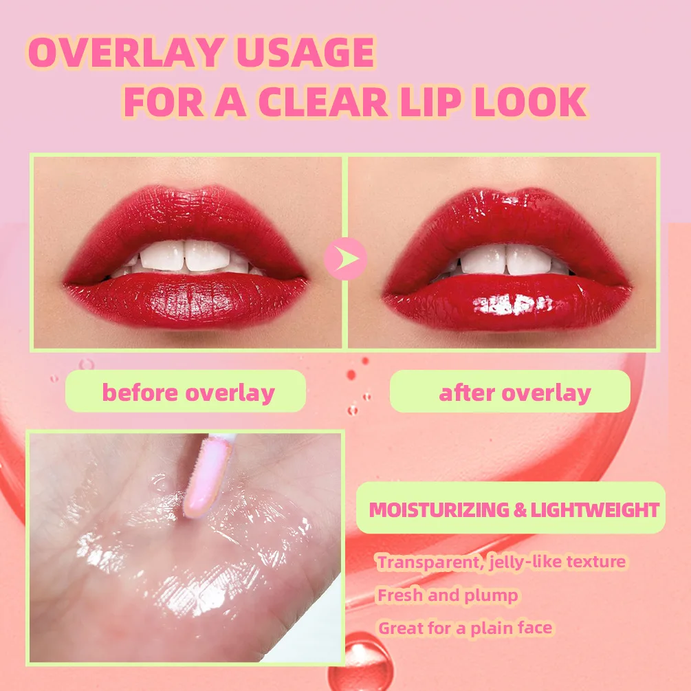 QIBEST ผลไม้ Lip Balm Oil Plumping Lip GLOSS Moisturizing Makeup Primer เซ็กซี่ Plump Lip GLOW Oil Lip Plumper Care LIPS เครื่องสําอาง