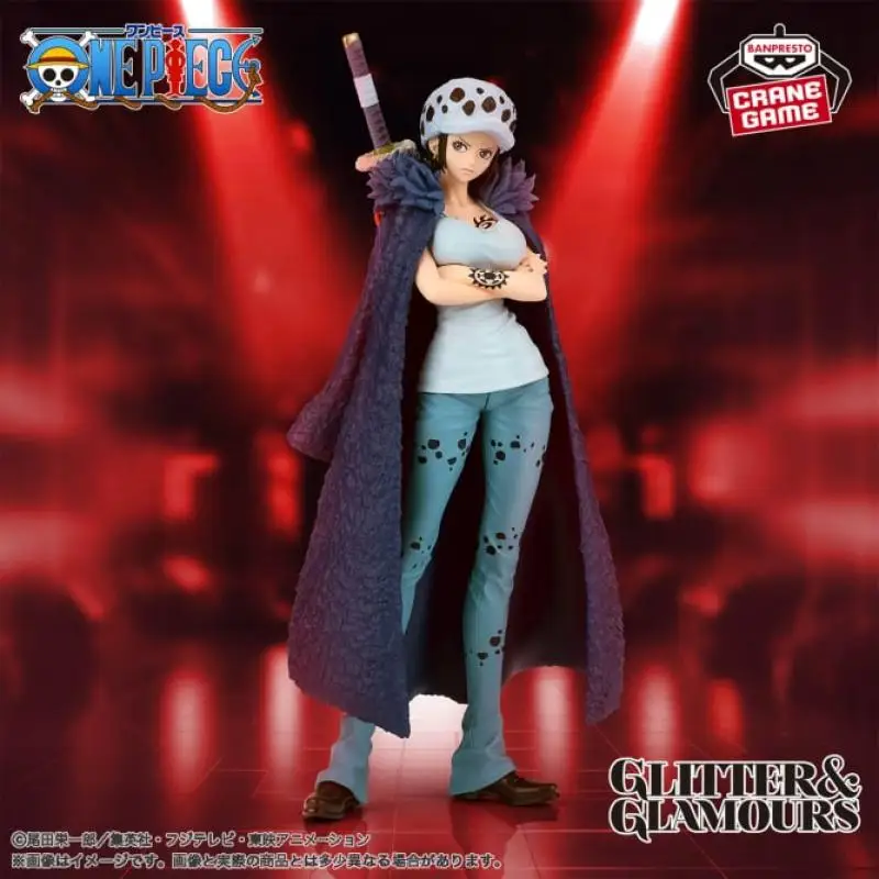 

Bandai In Stock Banpresto One Piece Glitter&glamours-Trafalgar.law-Change Ver Collections Ornaments Gift Original 23CM