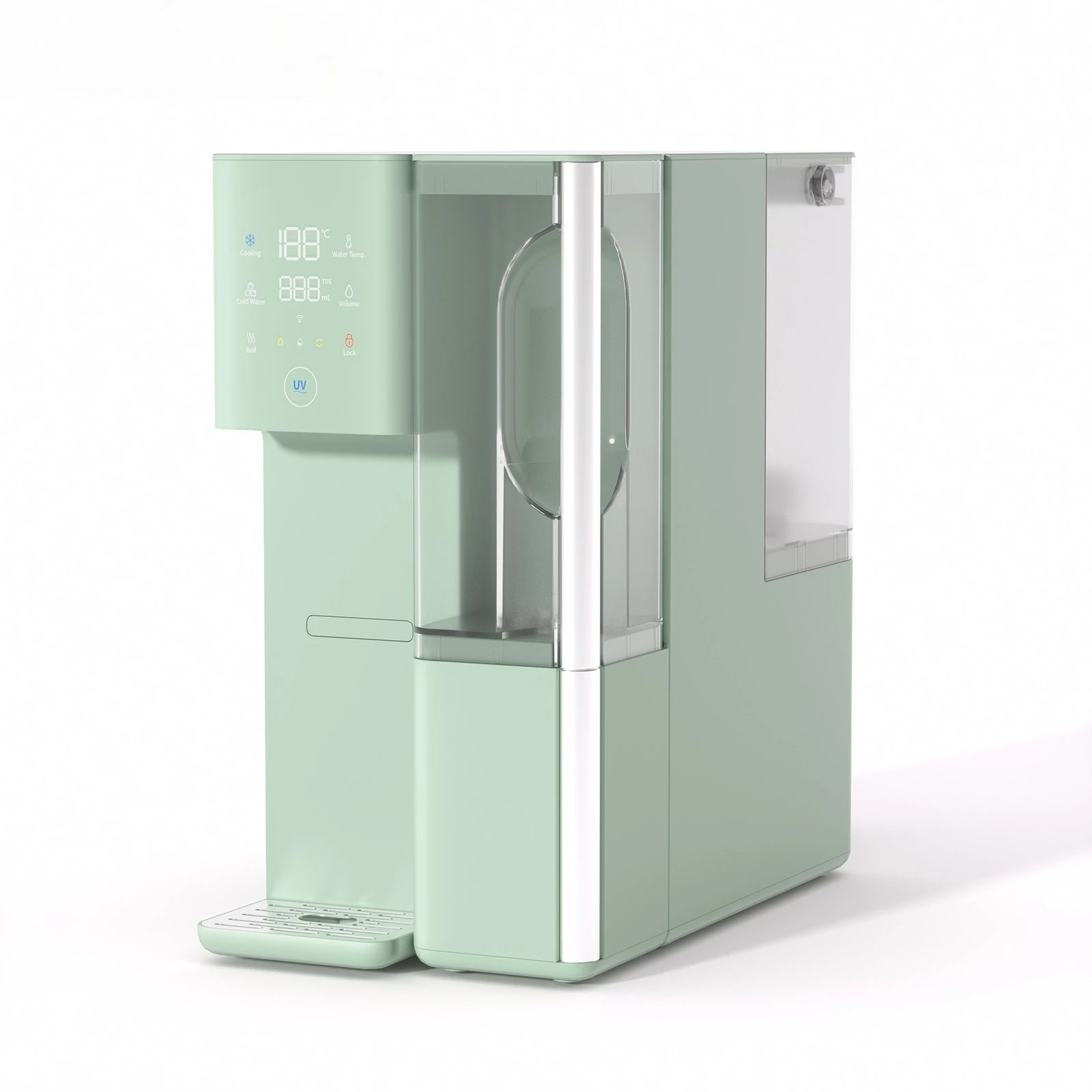 Ultimate Countertop Solution Space-Saving Easy-Installation Smart Plastic Electric Water Purifier Multi-Temperature