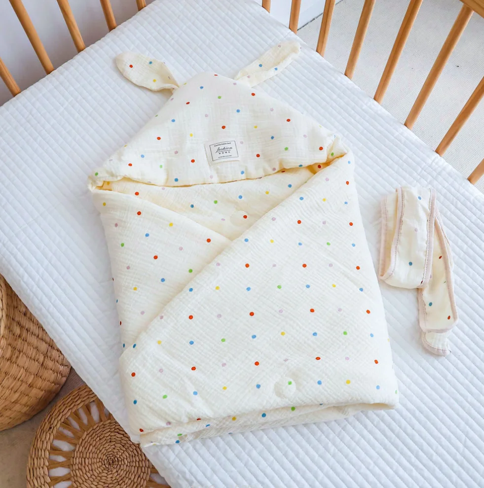 Baby Blanket Newborn Autumn Envelope Cocoon Baby Swaddle Wrap Blankets Cotton Soft Baby Receiving Blanket Stroller Crib Stuff