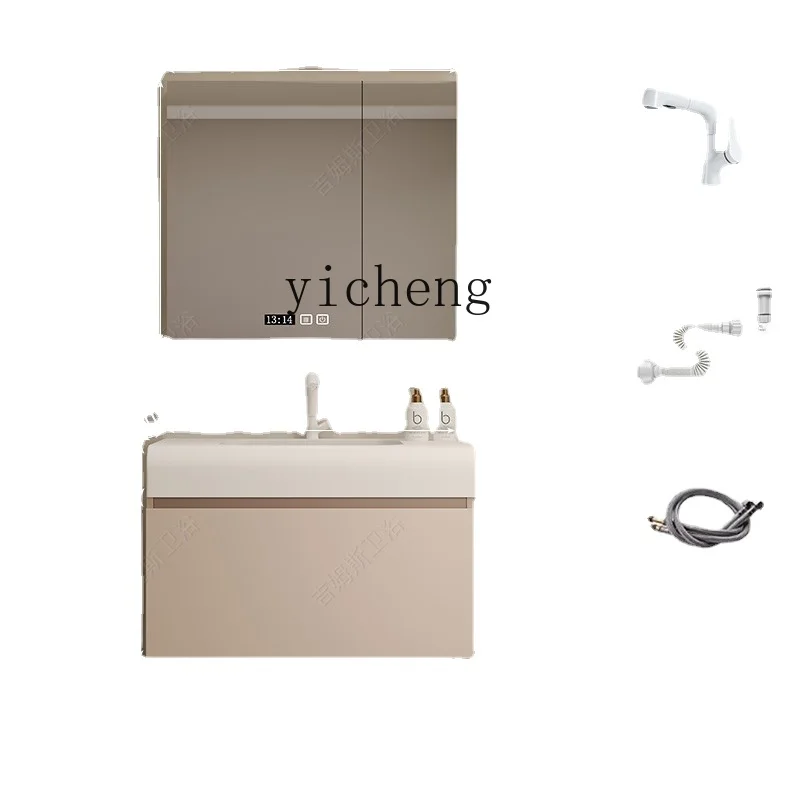 YY Cream Style Bathroom Face Wash Skin Feeling Qimei Stone Whole Washbin Wash Basin