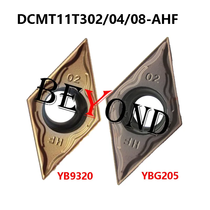 

DCMT11T302-AHF YB9320 DCMT11T304-AHF YBG205 YB9315 DCMT11T308-AHF оригинальные карбидные вставки для токарного станка с ЧПУ DCMT 11T304 для нержавеющей стали