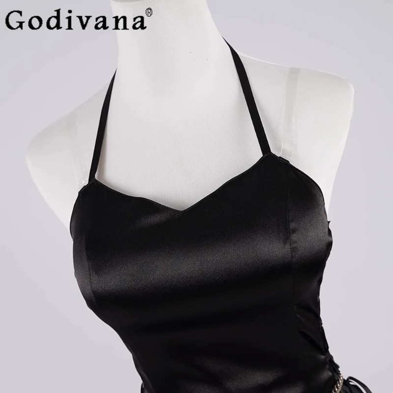 Sweetheart Cosplay Dress for Women Two Dimensional Game Animation Black Dress Female Summer Sexy Cos Dress Suit