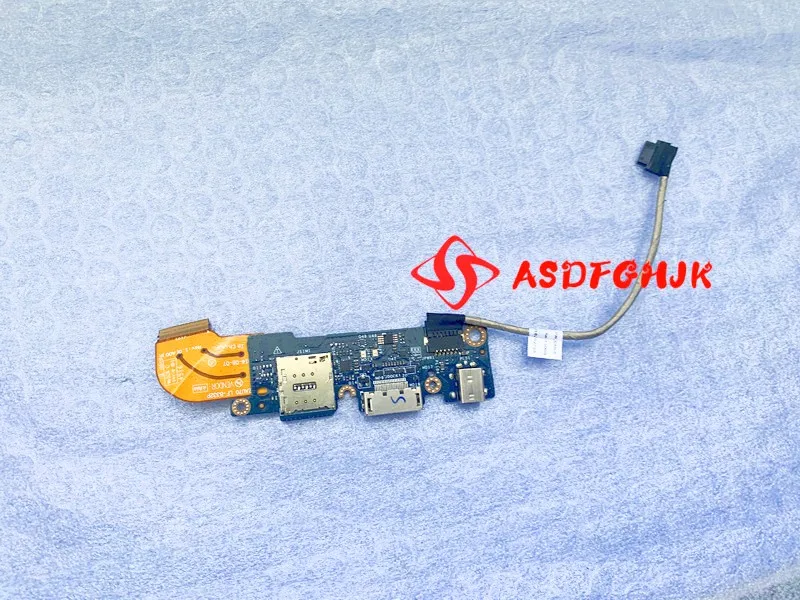 FOR Dell Latitude  7350 Card Reader Board WITH Cable LS-B333P DA30000OQ10 0VKXP6 Tested Fast Shipping