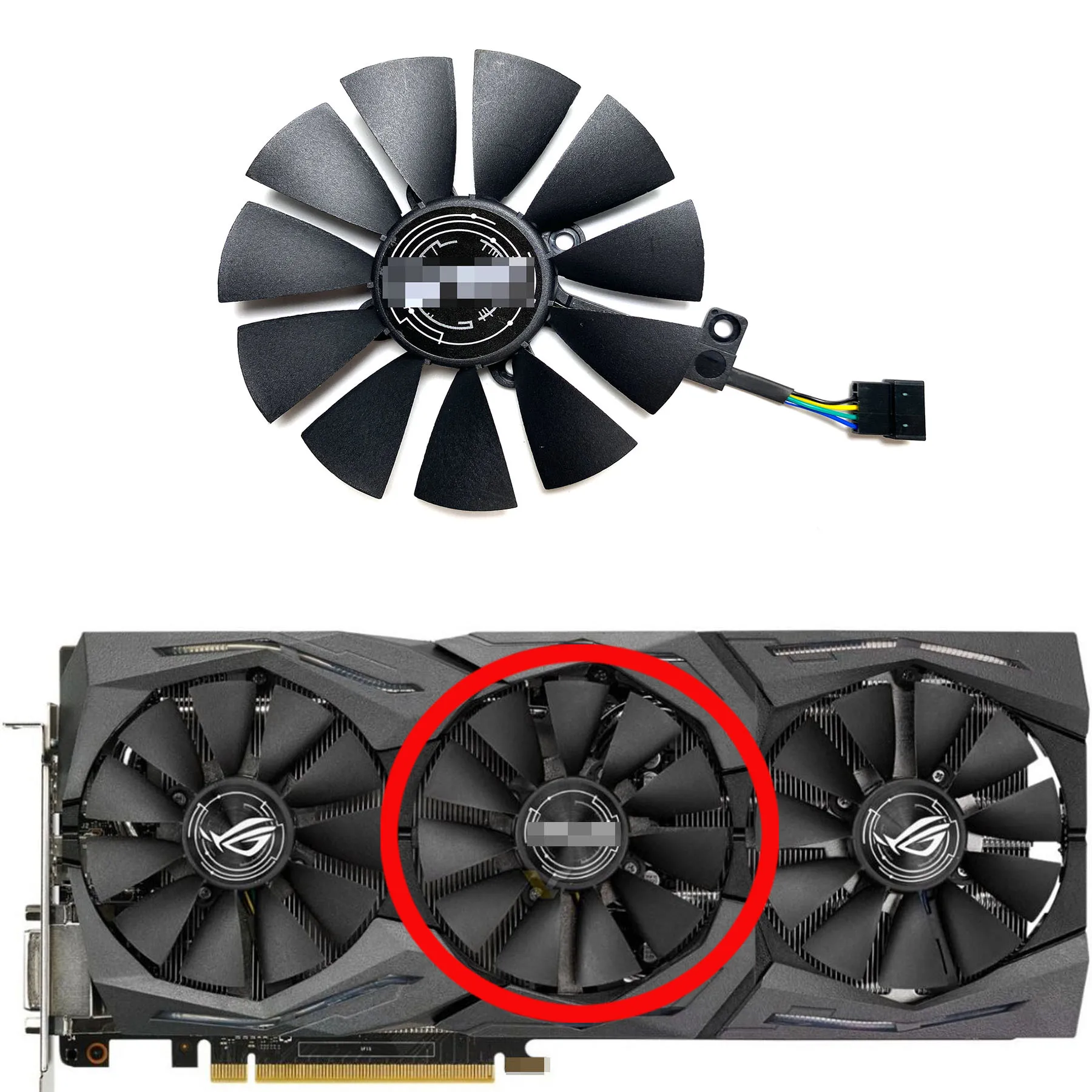 New For ASUS GeForce GTX1070 1070ti 1080 1080ti ROG STRIX Graphics