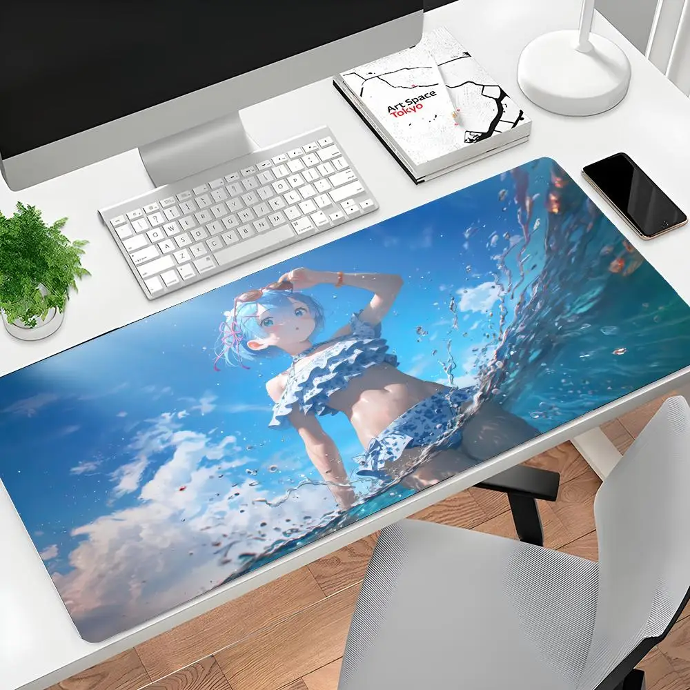 

Сексуальный и милый аниме купальник для девочек, коврик для мыши, большой коврик для компьютерного офиса, игрового стола, резиновые противоскользящие коврики для игровой клавиатуры, коврики для мыши