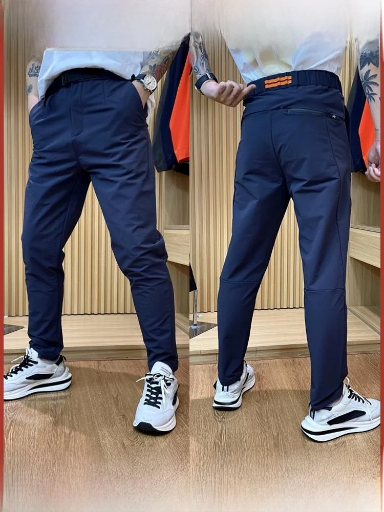 

Роскошные ветрозащитные водонепроницаемые 3D индивидуальные уличные мужские повседневные брюки из софтшелла, осенние молодежные длинные брюки для активного отдыха