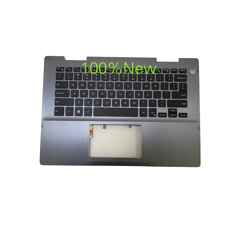 New 09VMHF 9VMHF For Dell Inspiron 5482 5485 5491 Palmrest Backlit Keyboard