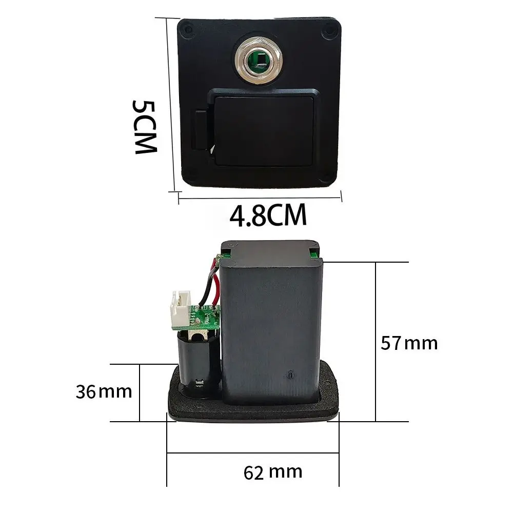 Kontak Kabel 2 Pin Plug Bass Aktif Tempat Baterai Pickup Casing Baterai Pickup Gitar Kotak Baterai 9V
