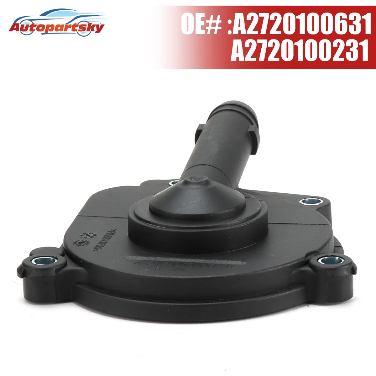 OEM # A2720100631 A2720100231 A2720100431 Engine Crankcase Vent Valve Oil Separator Cover For Mercedes Benz W211 W203 W204 E350