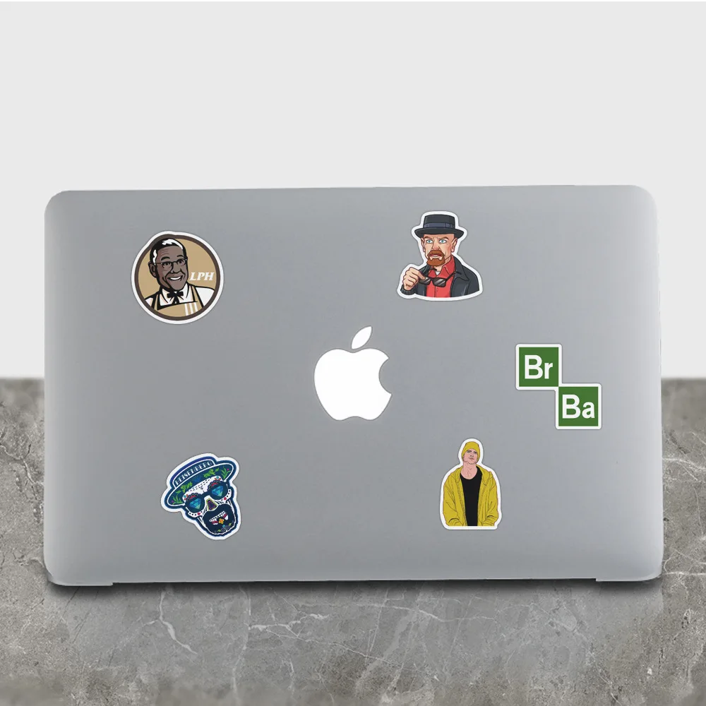 10/30/50PCS TV Show Breaking Bad Stickers Graffiti Decals Decoration Suitcase Scrapbook Phone Laptop Stationery Cool Kid Sticker