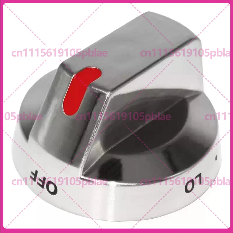 2pcs For Samsung Gas Range DG64‑00473A Stainless Steel Control Knob, Burner Switch Dial For NX58H5600 Gas Stove
