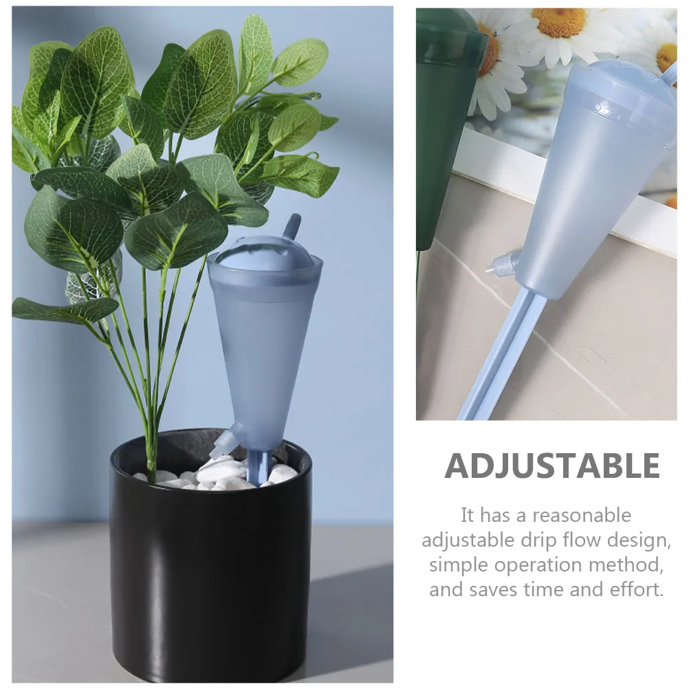 

2Pcs Self Watering Drip Spikes Adjustable Flow Auto Watering Devices for Potted Plants Indoor Outdoor Plant Automatic Waterers