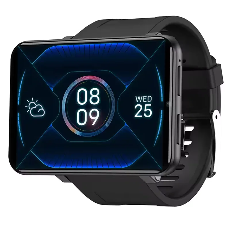 DM100 4G Smart Watch WiFi Bluetooth Android OS Smartwatch 2.86 Inch Full Touch Screen 32GB RAM Dual Cameras Sports Smart