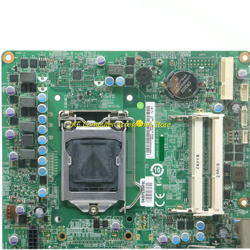 Imagem -04 - Placa-mãe para Lenovo Thinkcentre All-in-one Mainboard Lga1155 Ddr3 03t6452 Iq77sn Ms7765 100 Testado