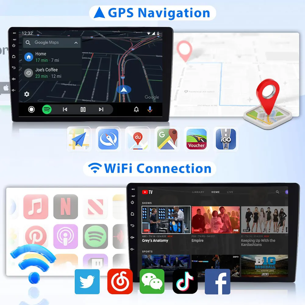 راديو سيارة أندرويد 15 لهوندا جاز سيتي 2002 - 2007 كوالكوم نظام تحديد المواقع نافي 2DIN 4G واي فاي الوسائط المتعددة مشغل فيديو ستيريو رئيس وحدة BT