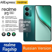 [World Premiere] realme P3 5G Smartphone Snapdragon 6 Gen 4 5G Processor 6000mAh Battery 6.67\