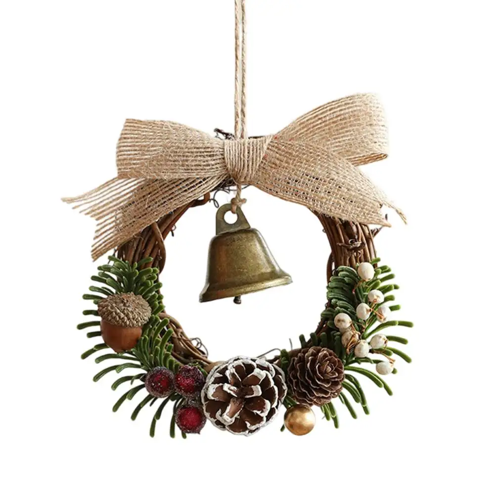 

Holiday Door Decoration Christmas Door Hanger Holiday Season Clear Harmonious Sounds Cheerful Jingle Bell Sounds