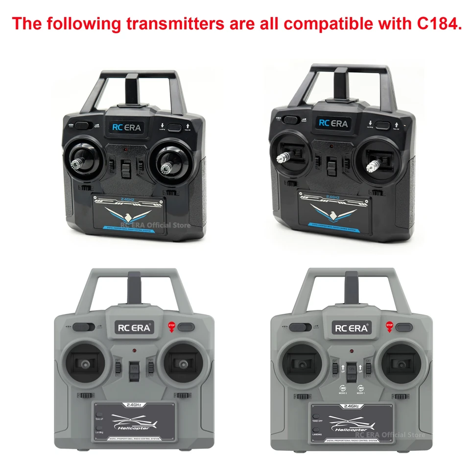 RC ERA C184 ミニMD500 100サイズ ジャイロスタビライザー搭載 光学