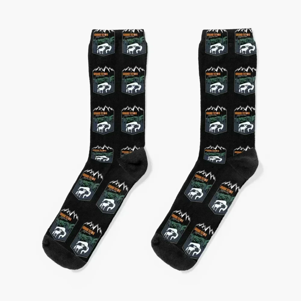 

GRAND TETON NATIONAL PARK Socks tennis anti slip football shoes Man Socks Women's